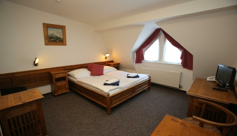 Hotel Jelínek Špindlerův Mlýn - Dvoulůžkový pokoj s balkónem, Dvoulůžkový pokoj JUNIOR SUITE, Dvoulůžkový pokoj